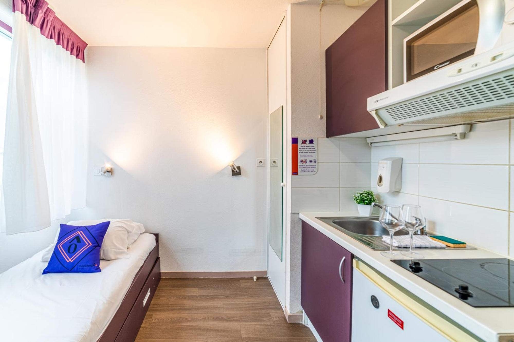 Vénissieux Montempo Apparthotel Lyon Viviani מראה חיצוני תמונה